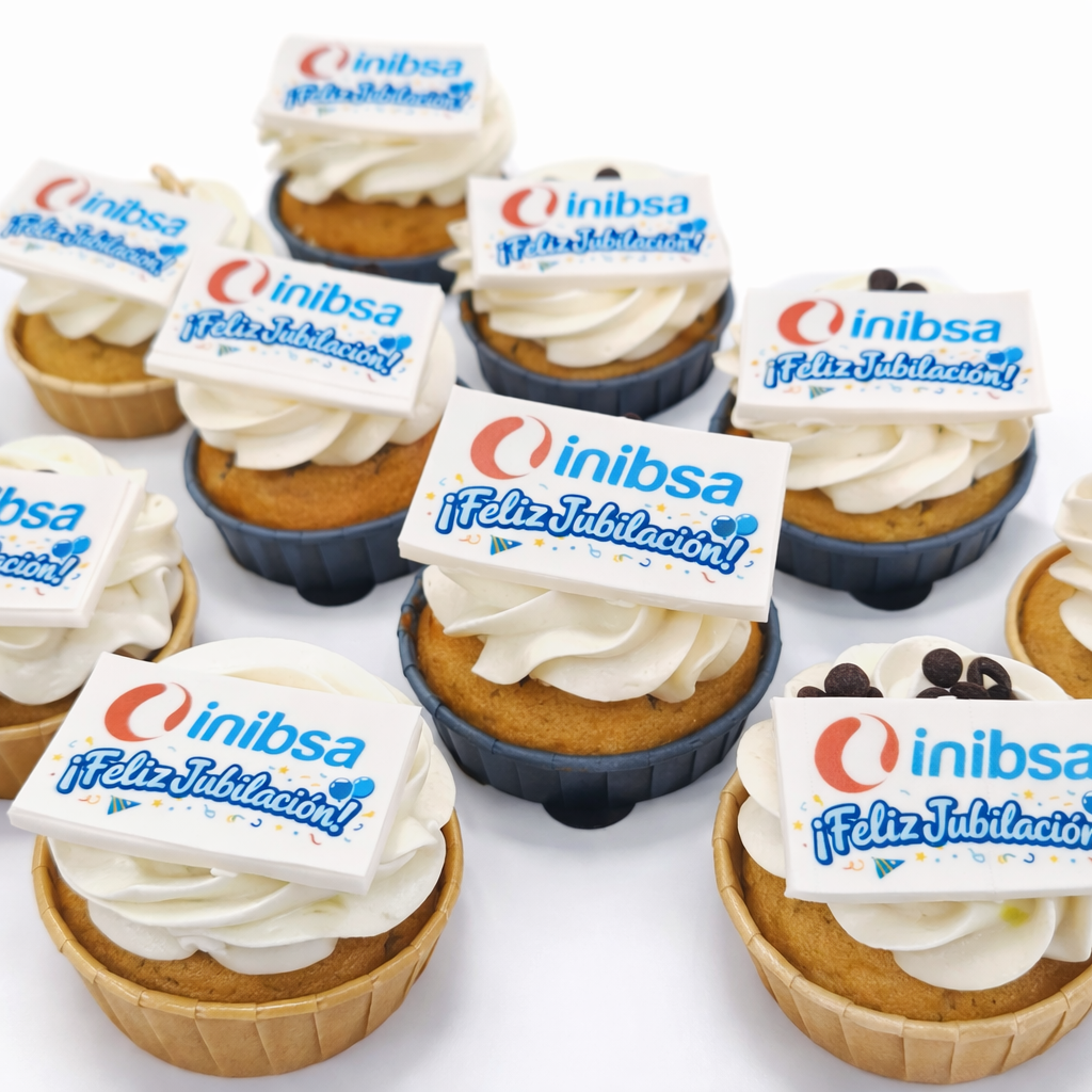 Cupcakes personalizados corporativos